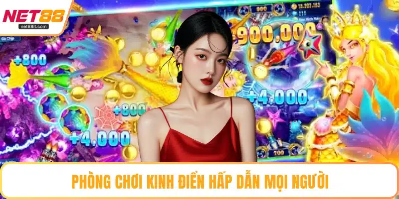 Phòng chơi kinh điển hấp dẫn mọi người